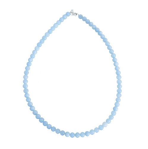 Aquamarin Kugelkette 6mm