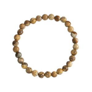 Landschaftsjaspis Armband 6mm