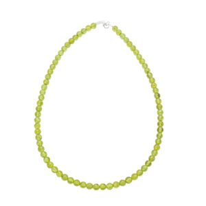 Peridot Kugelkette 6mm
