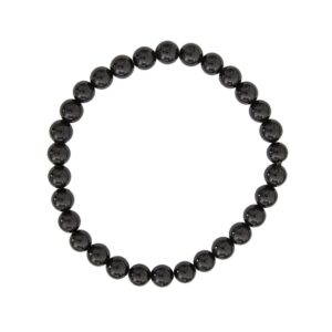 Turmalin schwarz Armband 6mm